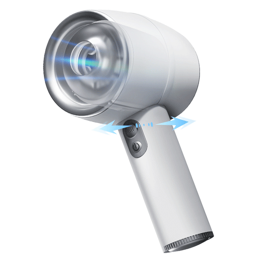 Hardy Masturbatore Cup portatile con due estremità aperte 3 Telescopica