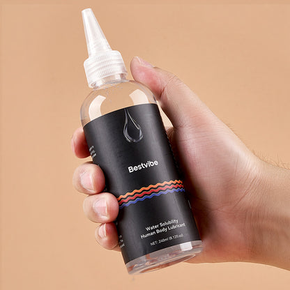 Acmejoy X Bestvibe Lubrificante a base d'acqua 240ml/120ml, lubrificante intimo a lunga durata, sicuro per i sex toy e compatibile con i preservativi