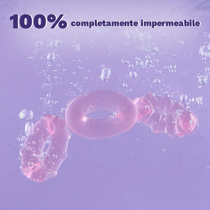 Set da 3 pezzi di anelli per il pene in TPE ad alta elasticità per il piacere maschile