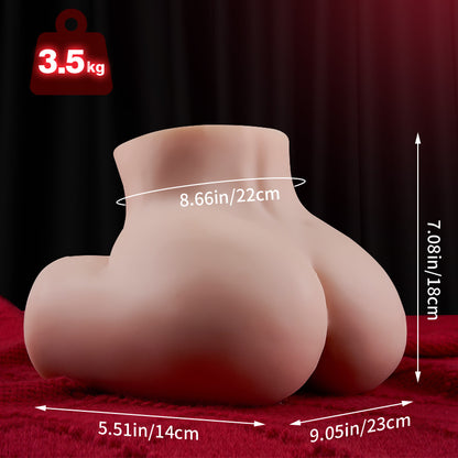 Natalia - Masturbatore Realistico Vibrante Dual Entry 2.5kg