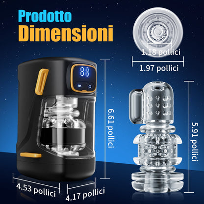 【Preventa hasta el 27 sept】ThrustMate Pro – Masturbatore con 300 spinte/min