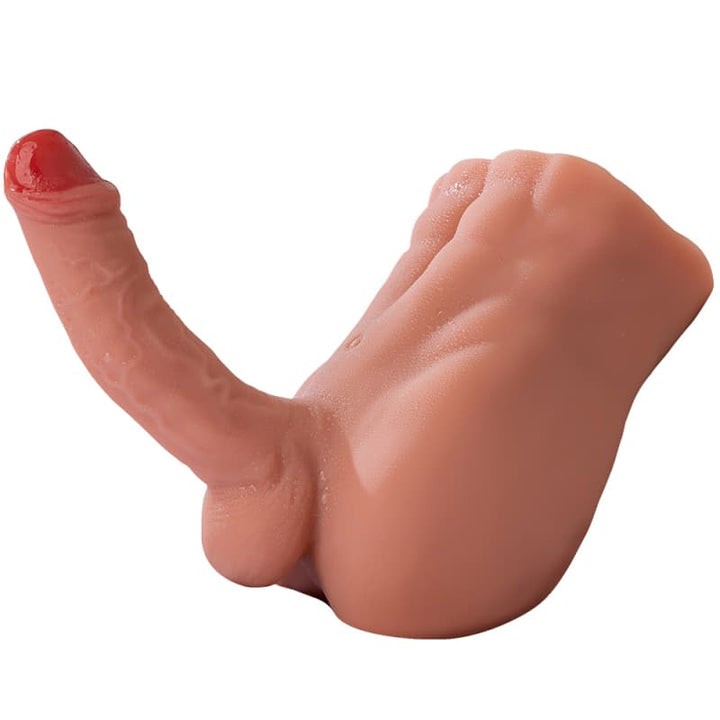 BARTLETT II Generazione Marrone Realistico Maschile Bambola con Dildo