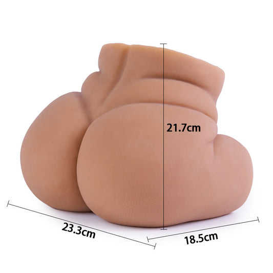 donna super grassa Masturbatore realistico, marrone 4 kg