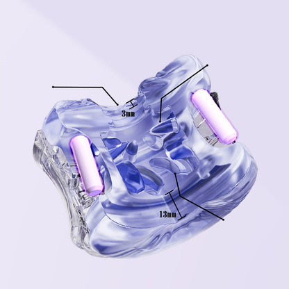 DOIFX-Pocket Girl 5 tipi di vibrazione Doppia entrata vagina + ano Masturbatore maschile