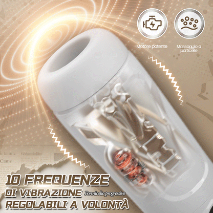 Skyline-10 Succhiare 10 Vibrare Masturbatore maschile