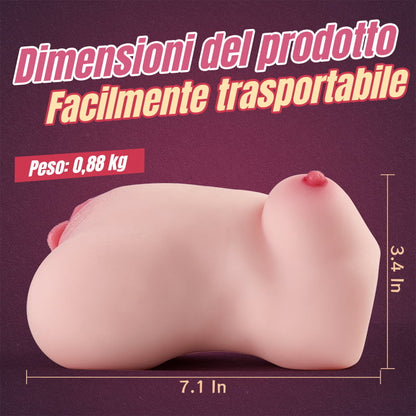 Bailey —— Corpo paffuto e molto spesso, aderente, sovrappeso 1 kg, morbido