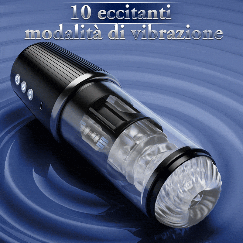 5 Rotanti 5 Succhianti 7 Vibranti Masturbazione e allenamento 2 IN 1